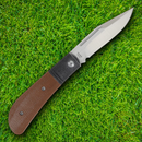 Rough Ryder Folding Knife 2.75" Stainless Steel Blade Bronze Micarta Handle