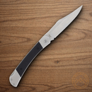 Rough Ryder Folding Knife 4" Stainless Steel Blade Black G10 Handle