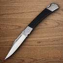 Rough Ryder Folding Knife 4" Stainless Steel Blade Black G10 Handle
