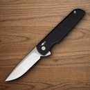 Rough Ryder Slide Lock Folding Knife 3" D2 Tool Steel Blade Black G10 Handle