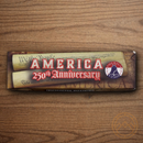 Rough Ryder Jumbo Trapper 250 USA Annv Pocket Knife Stainless Steel Blade Red/Blue/White Synthetic/Pearl Handle