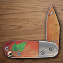 Rough Ryder Sweet Tater Folding Knife 1" Stainless Steel Blade Acrylic Handle