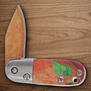 Rough Ryder Sweet Tater Folding Knife 1" Stainless Steel Blade Acrylic Handle