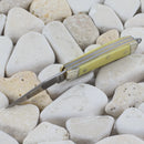 Rough Ryder Tiny Trapper Pocket Knife Stainless Steel Blade Yellow Synthetic Handle