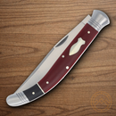 Rough Ryder Reserve Sabacc Folding Knife 4.25" D2 Tool Steel Blade Black/Burgundy Micarta Handle