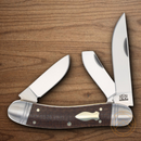 Rough Ryder Reserve Roundup Pocket Knife D2 Tool Steel Blade Brown Micarta Handle
