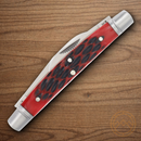 Rough Ryder Reserve Congress Pocket Knife D2 Tool Steel Blades Red Bone Handle