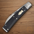 Rough Ryder Reserve Whiskey Folding Knife D2 Tool Steel Blade Brown Micarta Handle