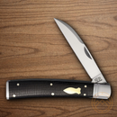 Rough Ryder Reserve Whiskey Folding Knife D2 Tool Steel Blade Brown Micarta Handle