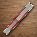 Rough Ryder Reserve Splitback Whittler Pocket Knife D2 Tool Steel Blades Red Bone Handle