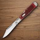 Rough Ryder Reserve Large Coke Bottle Folding Knife D2 Tool Steel Blades Red Bone Handle