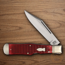 Rough Ryder Reserve Large Coke Bottle Folding Knife D2 Tool Steel Blades Red Bone Handle