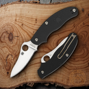 Spyderco UK Pen Folding Knife 3" CTS-BD1 Steel Blade Black FRN Handle 94PBK3
