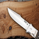SOG Fielder Linerlock Folding Knife 3.5" 7Cr17 Steel Blade Black G10 Handle