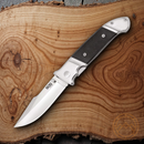 SOG Fielder Linerlock Folding Knife 3.5" 7Cr17 Steel Blade Black G10 Handle