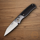 SRM Knives Medal Folding Knife 3.25" 14C28N Steel Blade Aluminum/Wood Handle