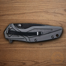Smith & Wesson Folding Knife 3" Stainless Steel Blade Black Aluminum Handle