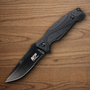 Smith & Wesson Fixed Knife 4.25" Stainless Steel Blade Black Nylon Handle