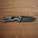 Smith & Wesson M&P Folding Knife 2.75" Stainless Steel Blade Black/Gray Aluminum Handle