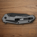 Smith & Wesson M&P Folding Knife 2.75" Stainless Steel Blade Black/Gray Aluminum Handle