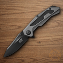 Smith & Wesson M&P Folding Knife 2.75" Stainless Steel Blade Black/Gray Aluminum Handle
