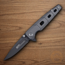 Smith & Wesson M&P Folding Knife 2.5" Titanium Steel Blade Silver Aluminum Handle