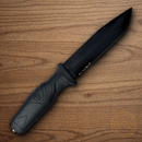 Smith & Wesson Search/Rescue Fixed Knife 6" 8Cr13MoV Steel Blade Black Polymer Handle