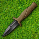 Smith & Wesson Boot Fixed Knife 3" Stainless Steel Blade Tan Rubber Handle