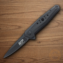 Smith & Wesson M&P Folding Knife 3" Stainless Steel Blade Black Aluminum Handle