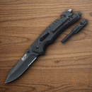 Smith & Wesson M&P Folding Knife 3.5" Stainless Steel Blade Black Aluminum Handle