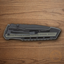 Smith & Wesson M&P Folding Knife 3.5" Stainless Steel Blade Black/Green Rubber/Nylon Handle