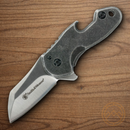 Smith & Wesson Drive Folding Knife 1.25" Stainless Steel Blade Black Stainless Handle