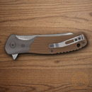 Smith & Wesson Stave Folding Knife 3" Stainless Steel Blade Natural Micarta Handle