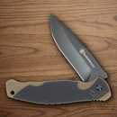 Smith & Wesson Freelancer Folding Knife 3.5" 8Cr13MoV Steel Blade Black/Tan G10 Handle