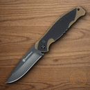 Smith & Wesson Freelancer Folding Knife 3.5" 8Cr13MoV Steel Blade Black/Tan G10 Handle
