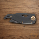 Smith & Wesson Small Folding Knife 2" Stainless Steel Blade Black Stainless Handle