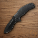 Smith & Wesson Black Ops Folding Knife 3.5" Stainless Steel Blade Black G10 Handle