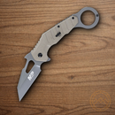Smith & Wesson M&P Extreme Ops Folding Knife 3" 8Cr13MoV Steel Blade Tan G10 Handle