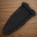 Smith & Wesson Boot Fixed Knife 4" Carbon Steel Blade Black Rubber Handle