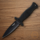Smith & Wesson Boot Fixed Knife 4" Carbon Steel Blade Black Rubber Handle