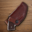 Smith & Wesson Revolver Folding Knife 3" Stainless Steel Blade Stainless/Rosewood Handle