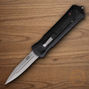 Smith & Wesson Out the Front Folding Knife 3.5" AUS-8 Steel Blade Black Aluminum Handle