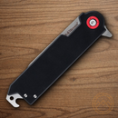 Smith & Wesson Big Benji Folding Knife 3.5" Stainless Steel Blade Black G10 Handle