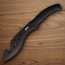 Smith & Wesson Extraction & Evasion Kukri Fixed Knife 9" Stainless Steel Blade Black Rubber Handle