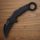 Smith & Wesson Extreme Ops Fixed Knife 3" 8Cr13MoV Steel Blade Black G10 Handle