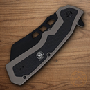 Smith & Wesson Extract & Evasion Folding Knife 3.5" Stainless Steel Blade Black/Gray Aluminum Handle