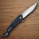 Smith & Wesson Black Ops Recurve Folding Knife 3.5" Carbon Steel Blade Black Polymer Handle