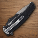 Smith & Wesson Extreme Ops Folding Knife 3" Carbon Steel Blade Black Aluminum Handle