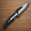 Smith & Wesson Extreme Ops Folding Knife 3" Carbon Steel Blade Black Aluminum Handle