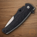 Smith & Wesson Extreme Ops Folding Knife 3" Carbon Steel Blade Black Aluminum Handle